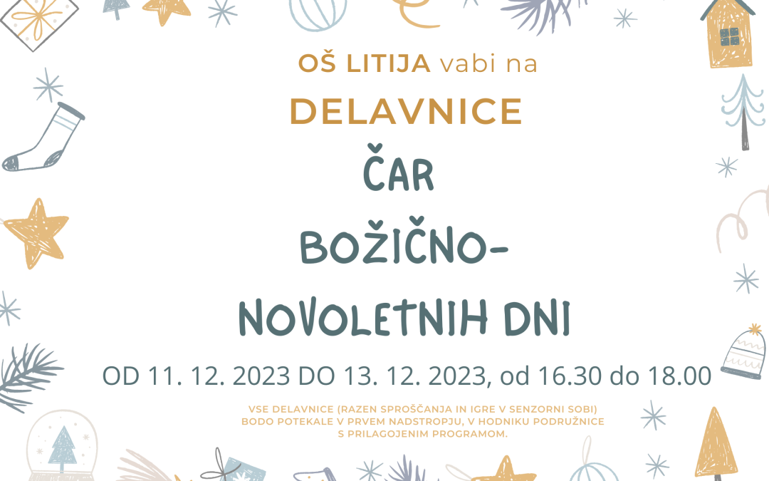 Čar božično-novoletnih dni