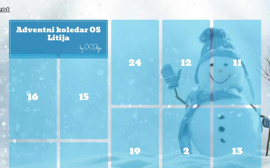 Adventni koledar 2021