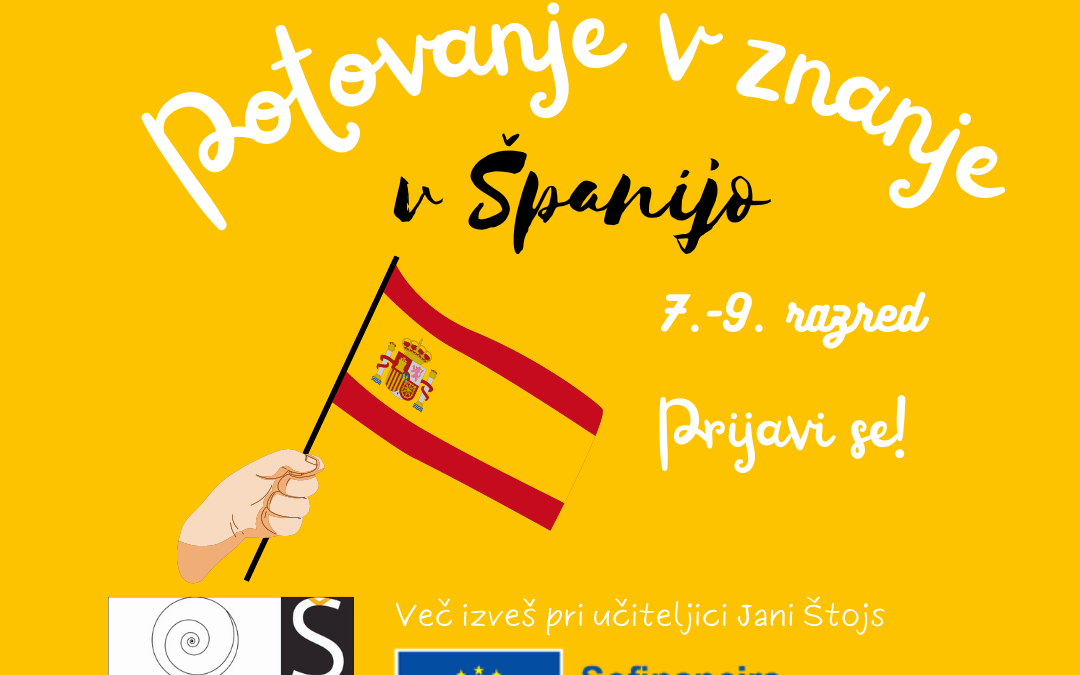 Potovanje v znanje v Španijo