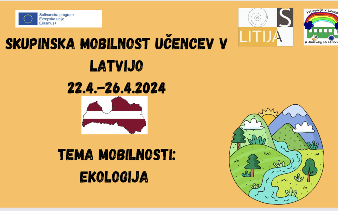 SKUPINSKA MOBILNOST V LATVIJO (RIGA)