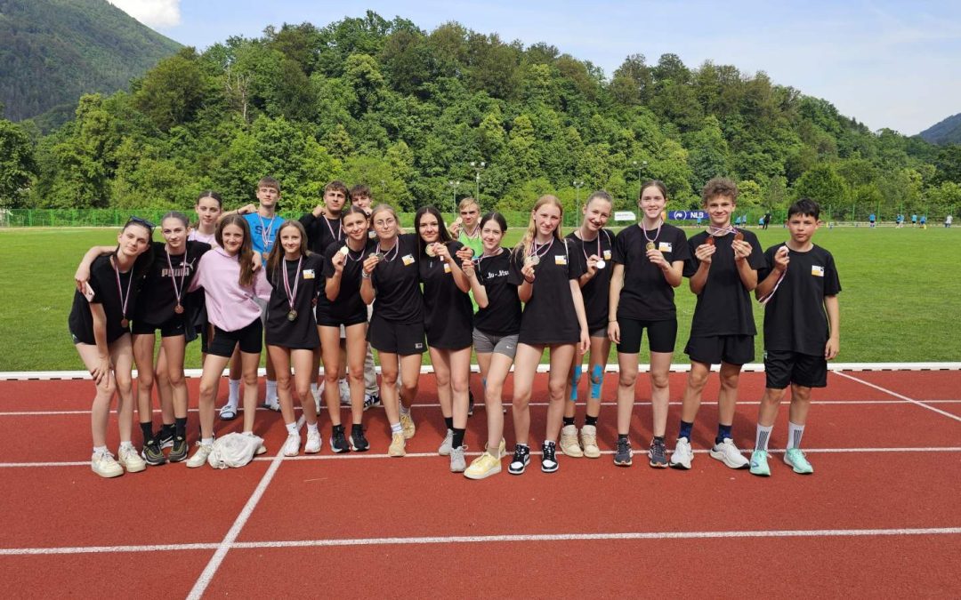 Atleti osvojili 16 medalj na regijskem tekmovanju