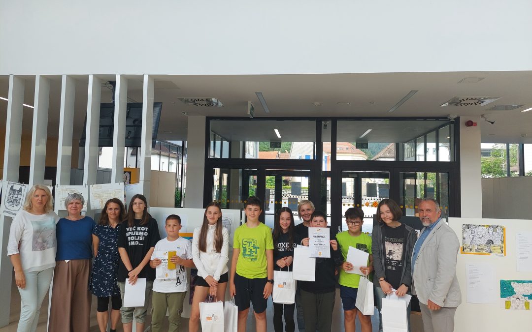 NAGRAJENCI LITERARNEGA IN LIKOVNEGA NATEČAJA OB 30-LETNICI ŠOLE