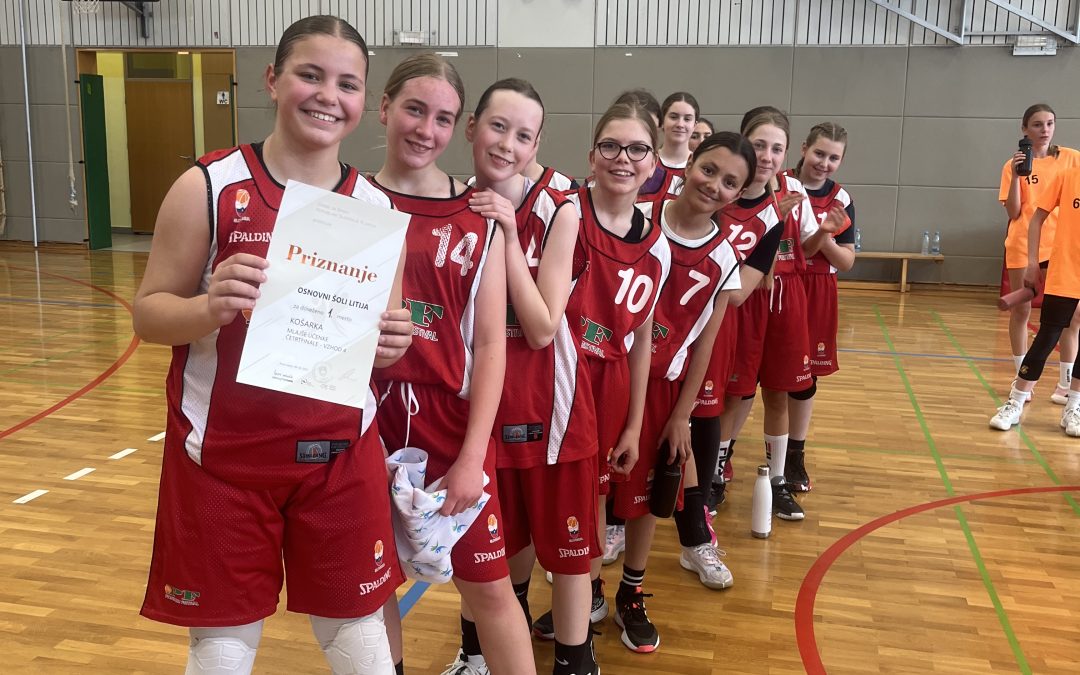 Mlajše košarkarice v polfinalu državnega tekmovanja
