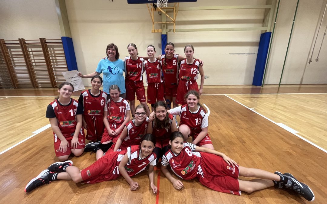 Mlajše košarkarice OŠ Litija v finalu državnega tekmovanja